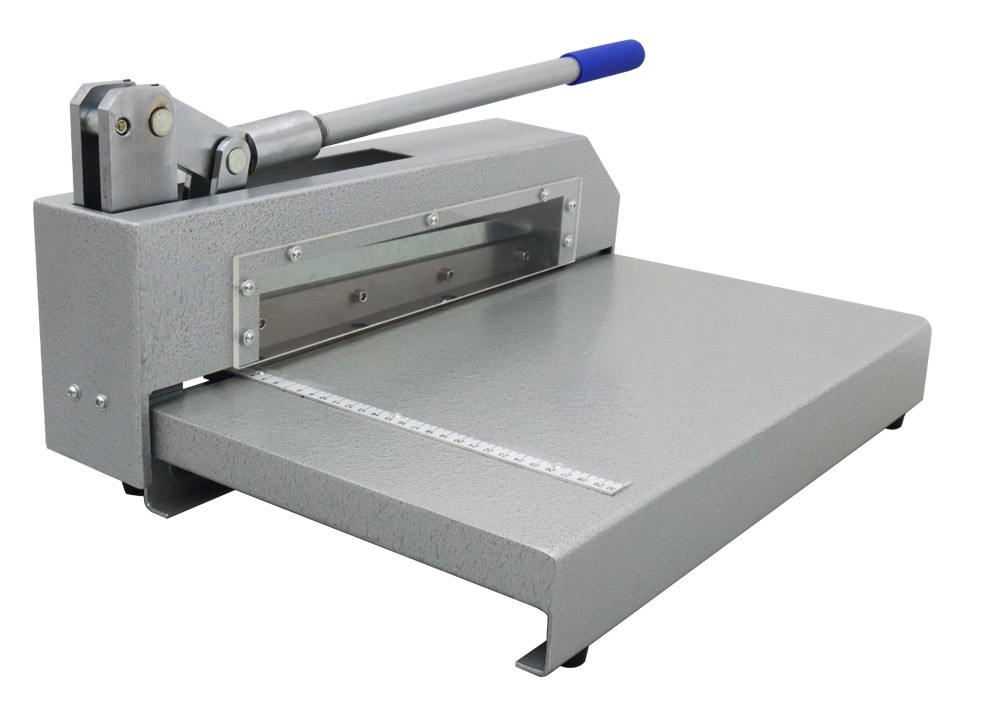 Manual Sheet Metal Cutter 12.6 Inch Feeding Size For Copper Aluminum PCB Plastic