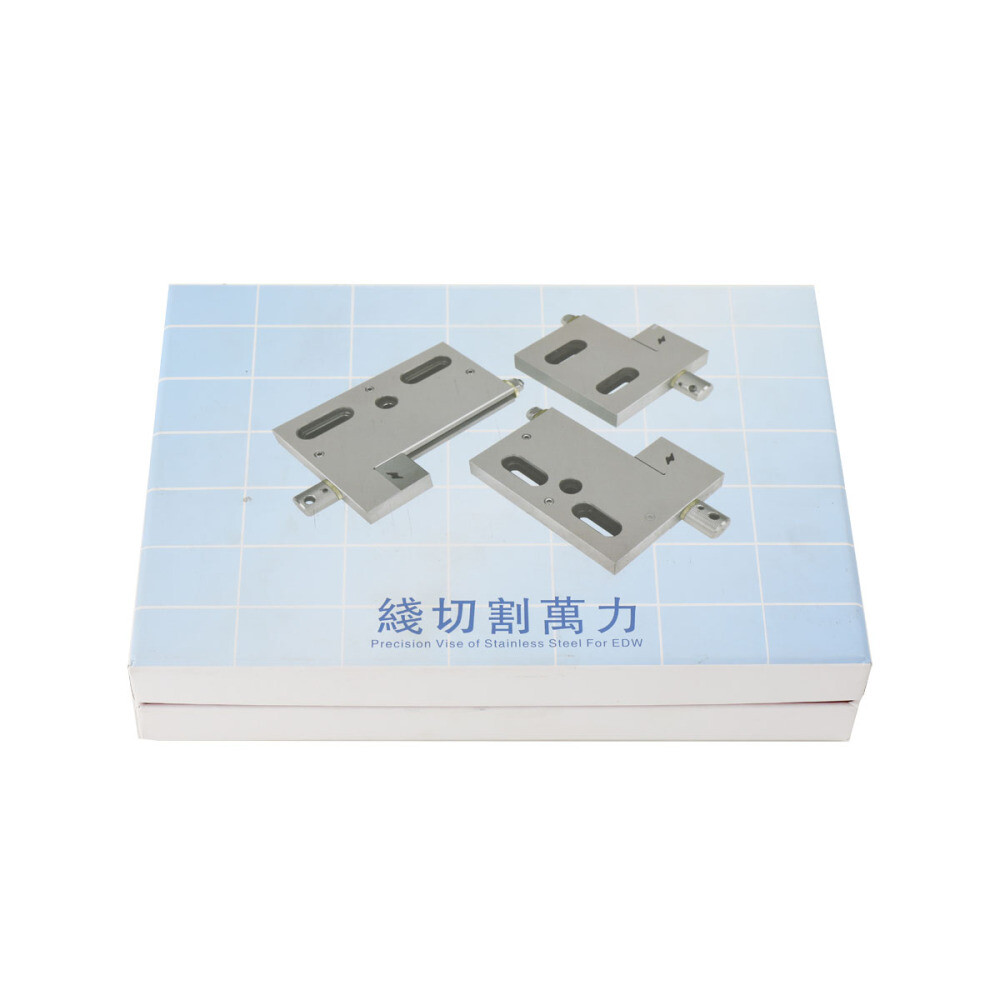 3Kg High-Precision Wire EDM Vise 100mm Jaw Open Clamping Tool Stainless Steel L