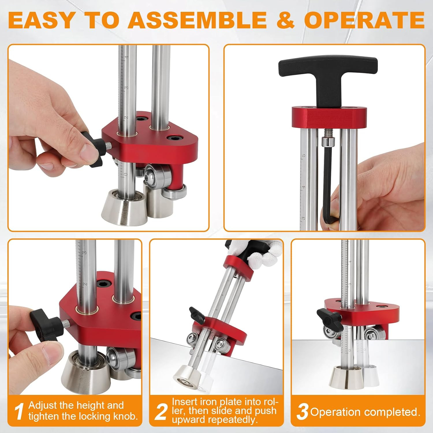 Sheet Metal Roller Bender Single-Station | 0-100° Bending Angle, 5mm-75mm Depth