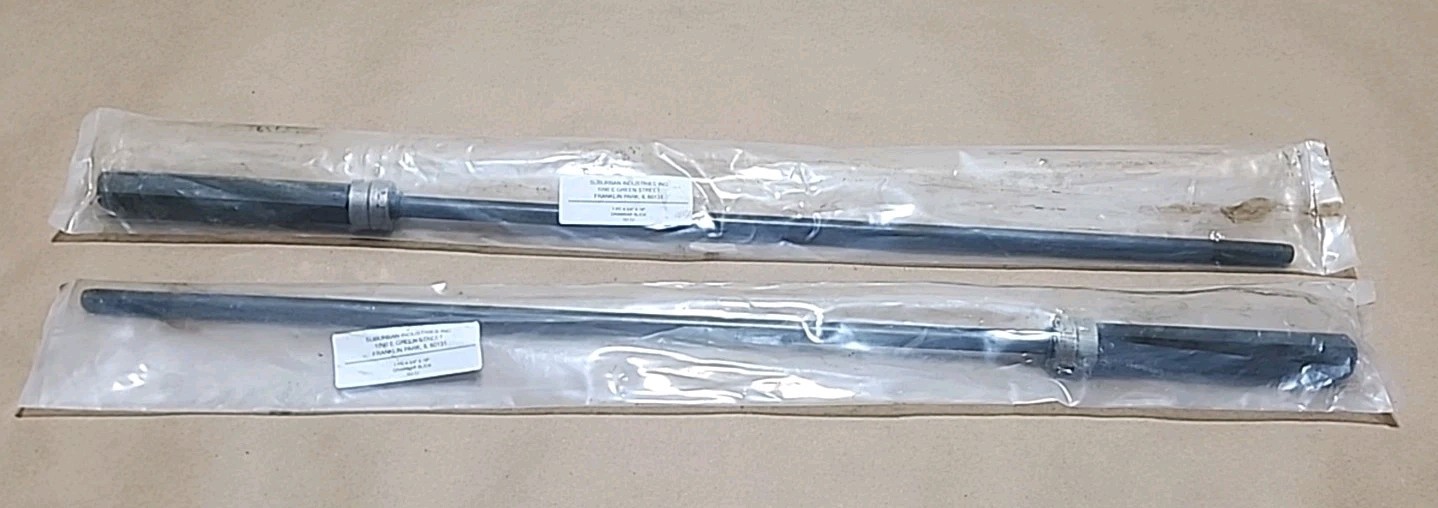 *NEW* [2] SU 2J Variable Speed Black Oxide Drawbar 18″ Rod 4-3/4″ Hex + Warranty