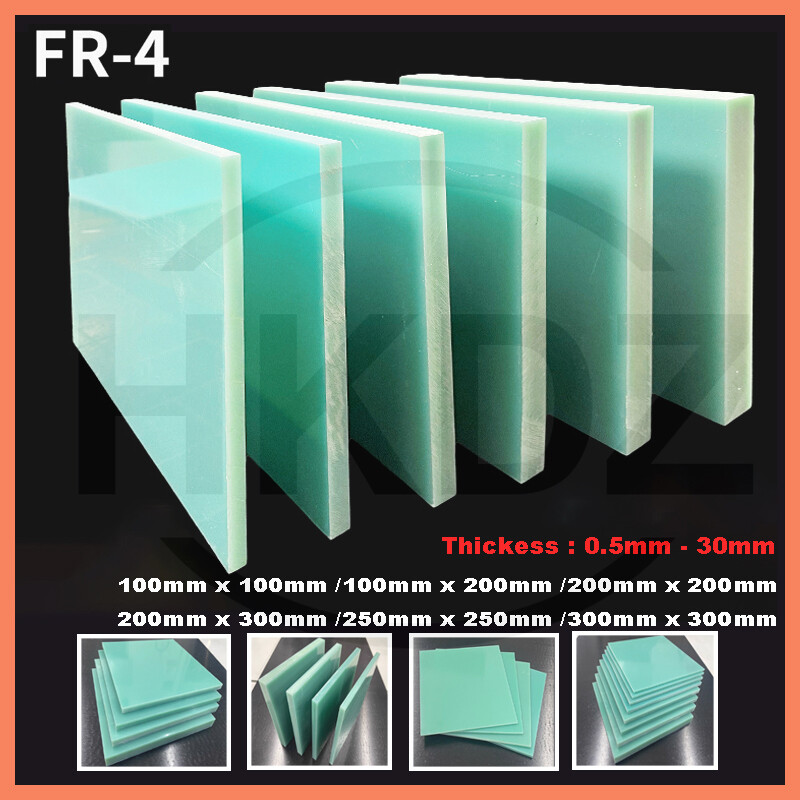 Epoxy Glass Fibre Sheet FR4 Glassfibre Plate Resin Board Thickess 0.5mm to 30mm