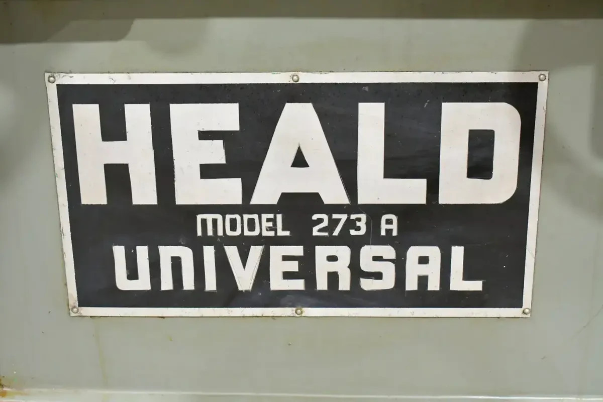 273A HEALD “UNIVERSAL” INTERNAL GRINDER w/FACE GRINDING & HEALD “RED HEAD” 30897