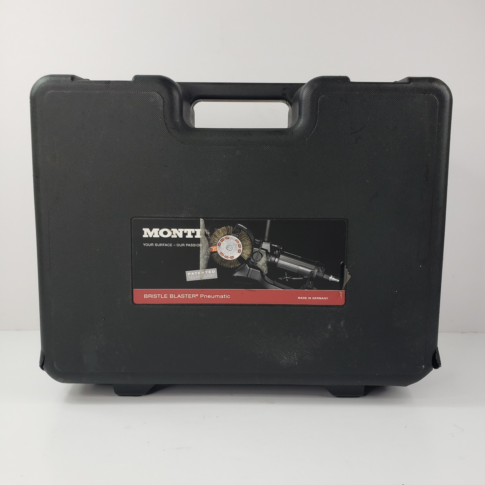 Monti Bristle Blaster Pneumatic Set SP-647-BMC-N 11mm & Carbon Steel Belts