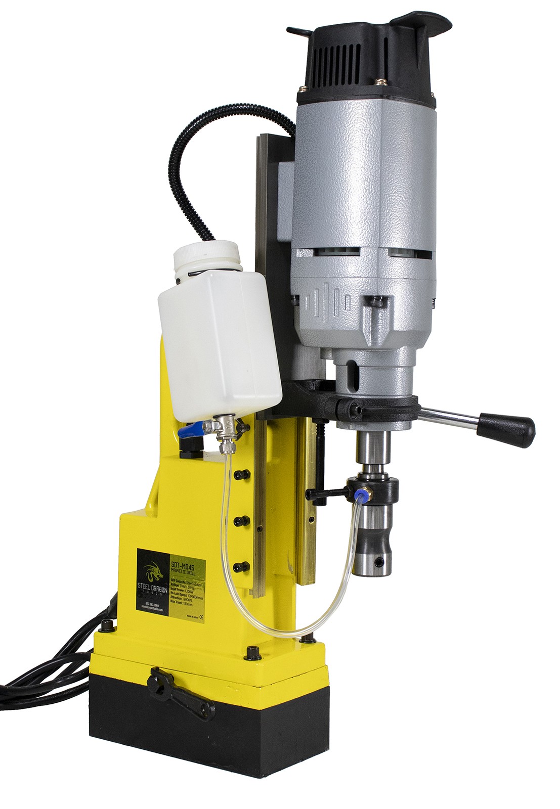 Steel Dragon Tools® MD45 Magnetic Drill Press with 7PC 2″ HSS Cutter Kit