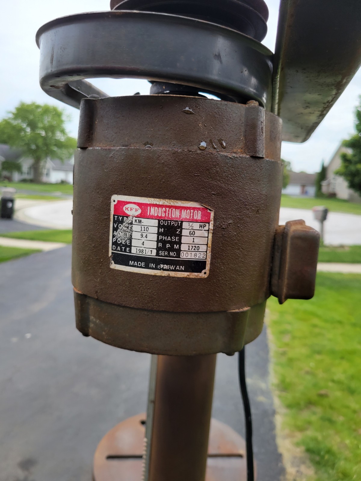 Cummins Tool Company 13 Inch Drill Press 5 Speed Single Phase Chicago Works