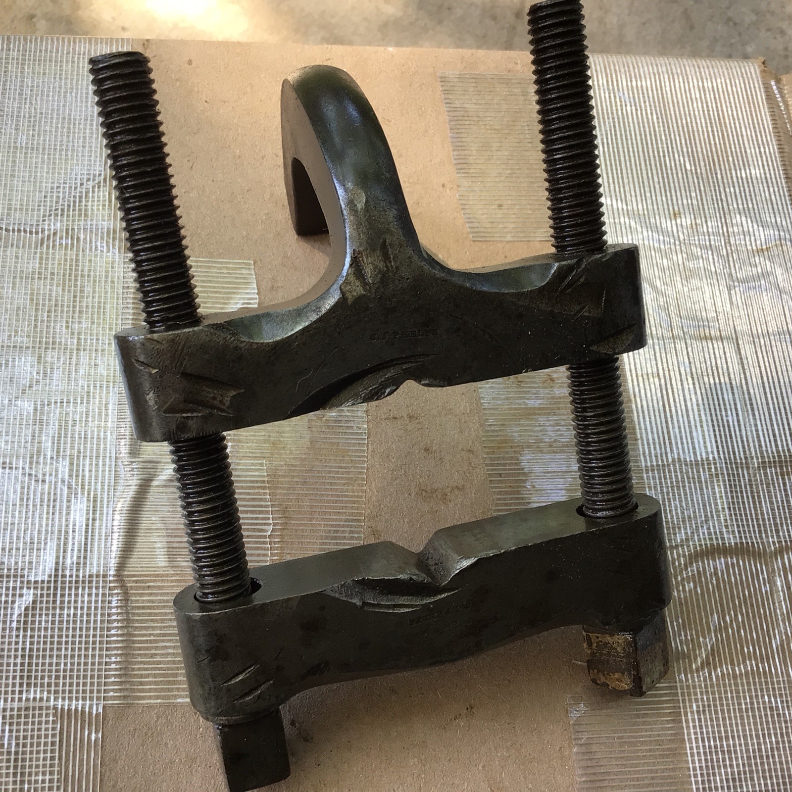 Clamp Gear Cutting, Lathe Dog, 2.75” Center To Center On Screws,