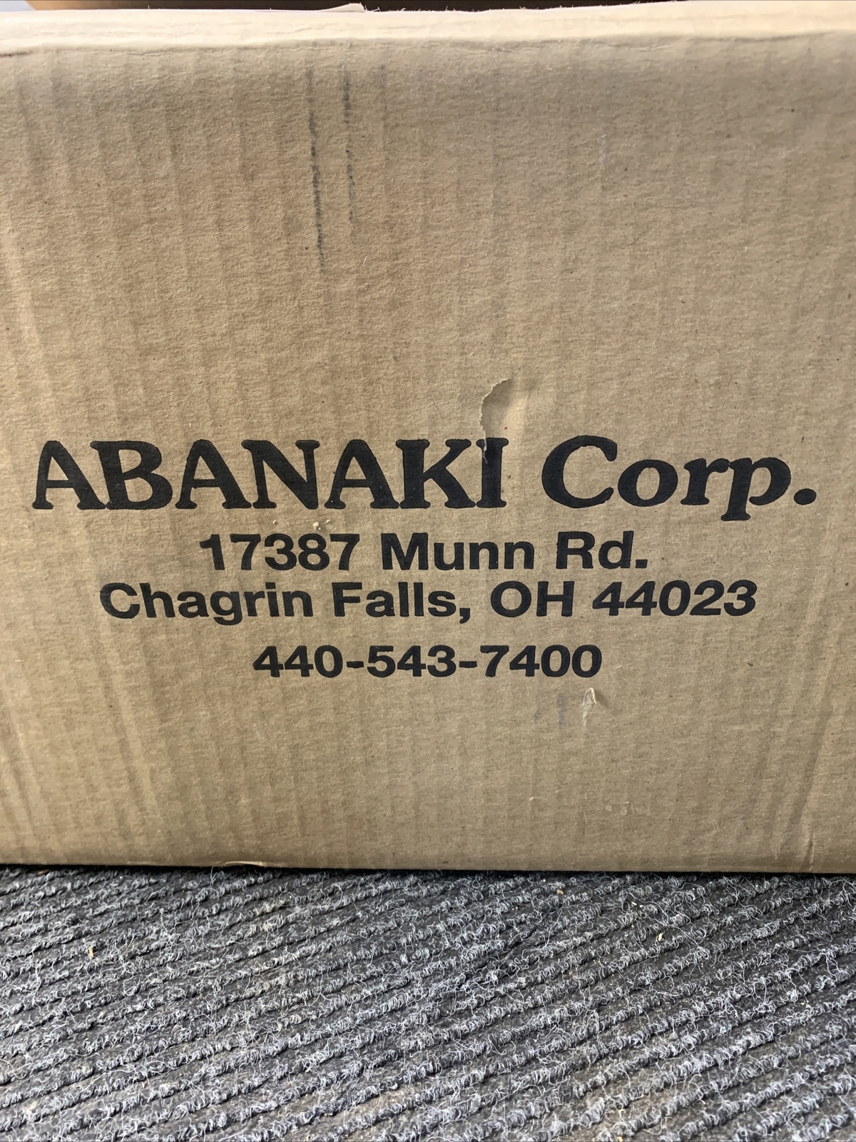 NEW IN BOX ABANAKI STEEL BELT 4″ x 15′, BM4SE