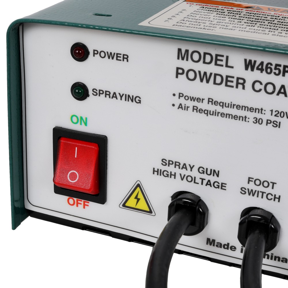 Complete Electrostatic Powder Coating System, 120V/60HZ,Powder Coating Kit