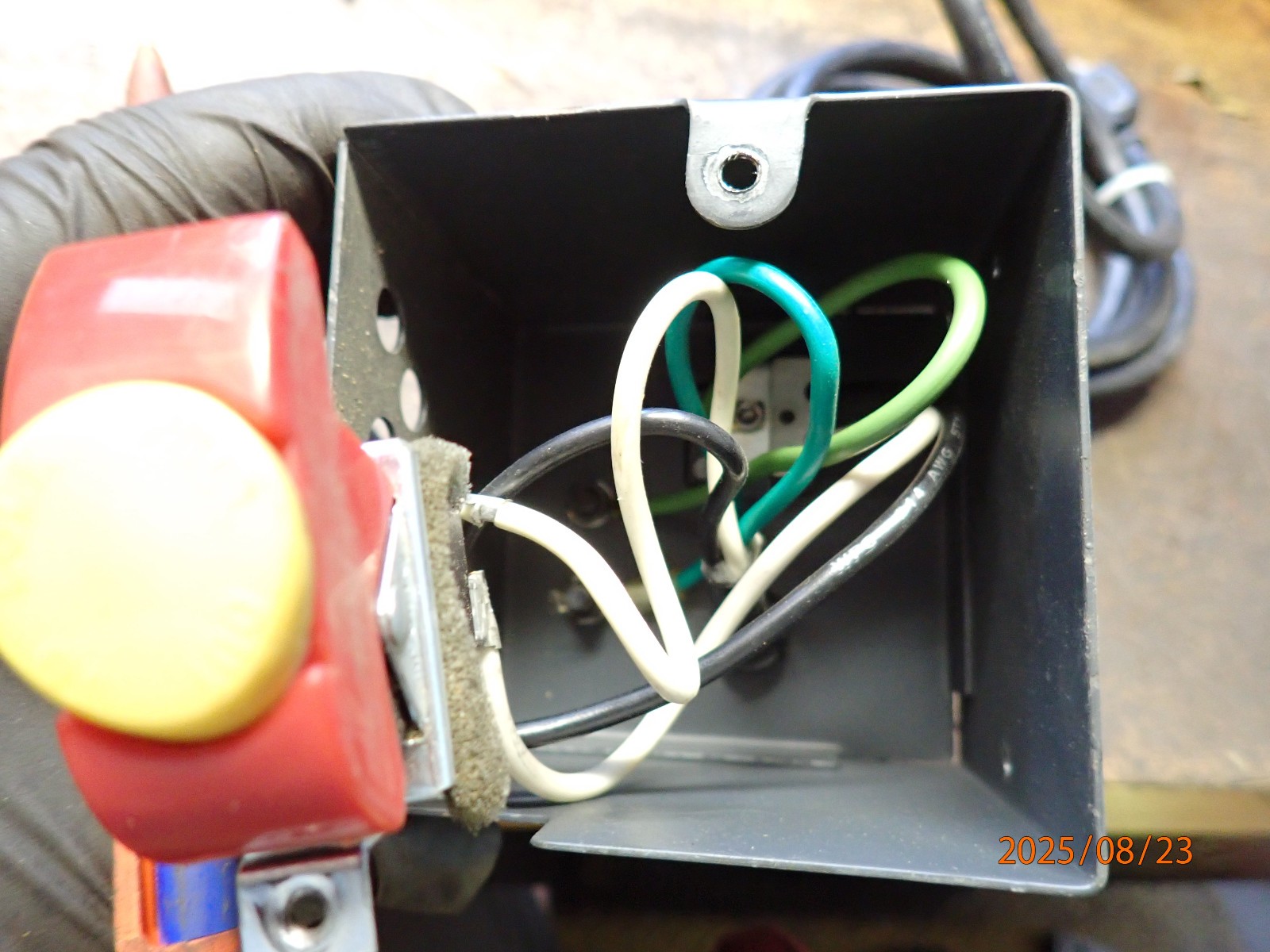 VINTAGE CRAFTSMAN WOODWORKING MACHINE SWITCH AND POWER CORD