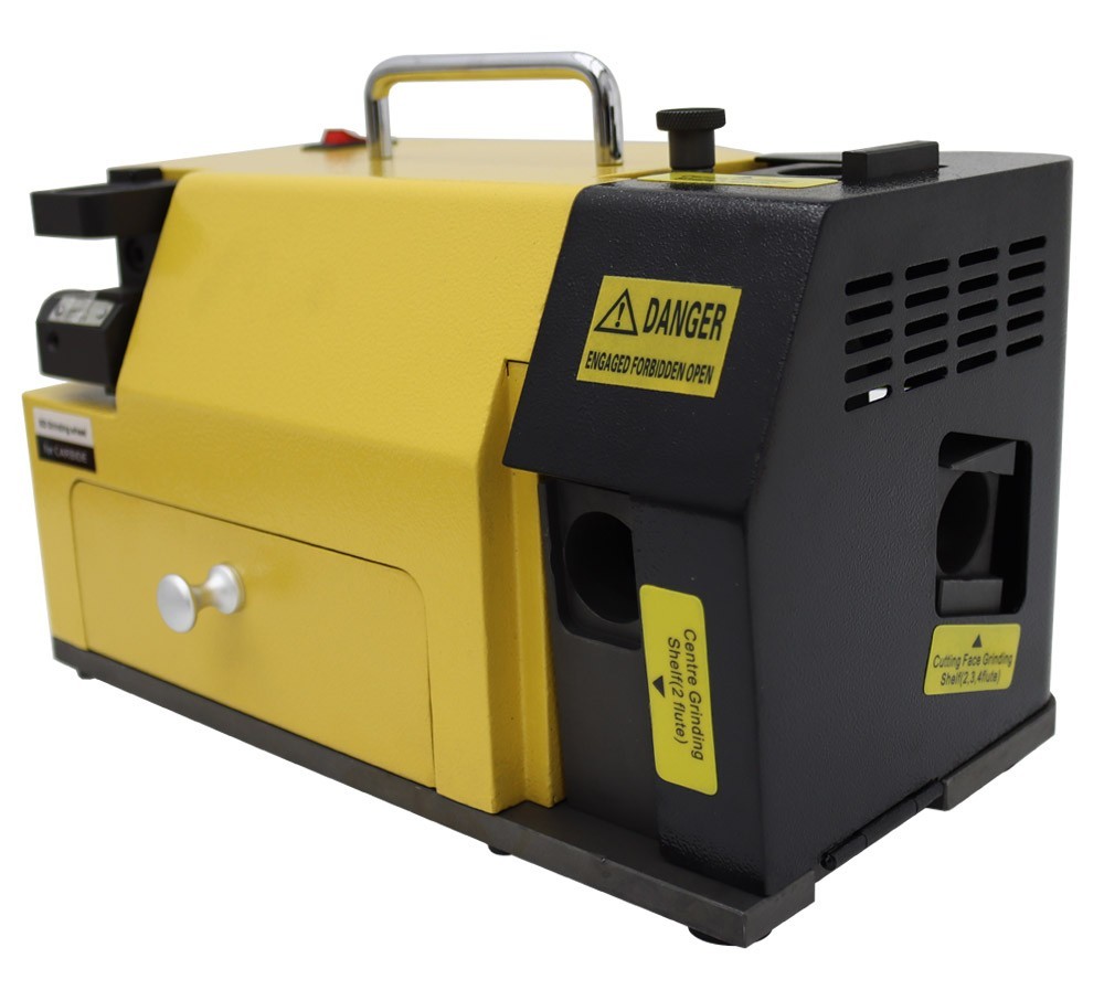 110V 60Hz End Mill Cutter Sharpener Grinder with Diamond Wheel Powerful Stable