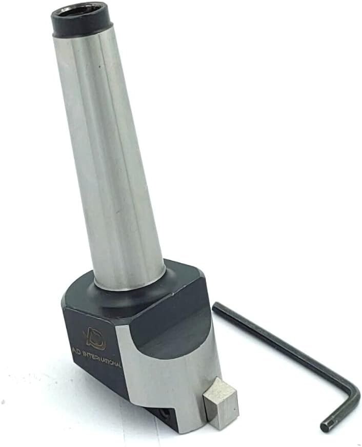 Fly Cutter MT2 Shank M10 x 1.5 Drawbar Thread With 5/16 HSS Tool Bit-USA FULFILL