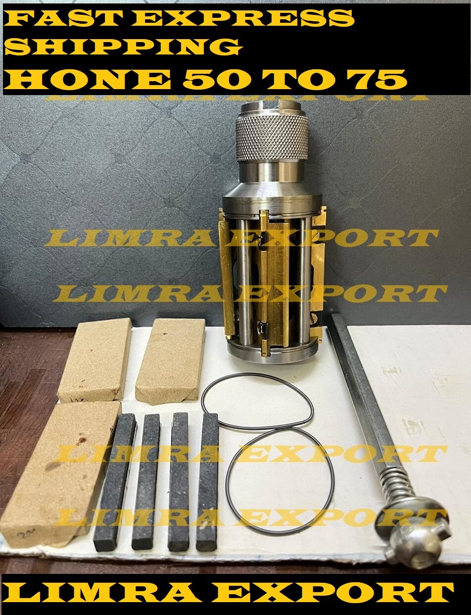 New Cylinder Engine Hone Kit 2″ to 3″ Honing Machine + 4 Set Of Stones