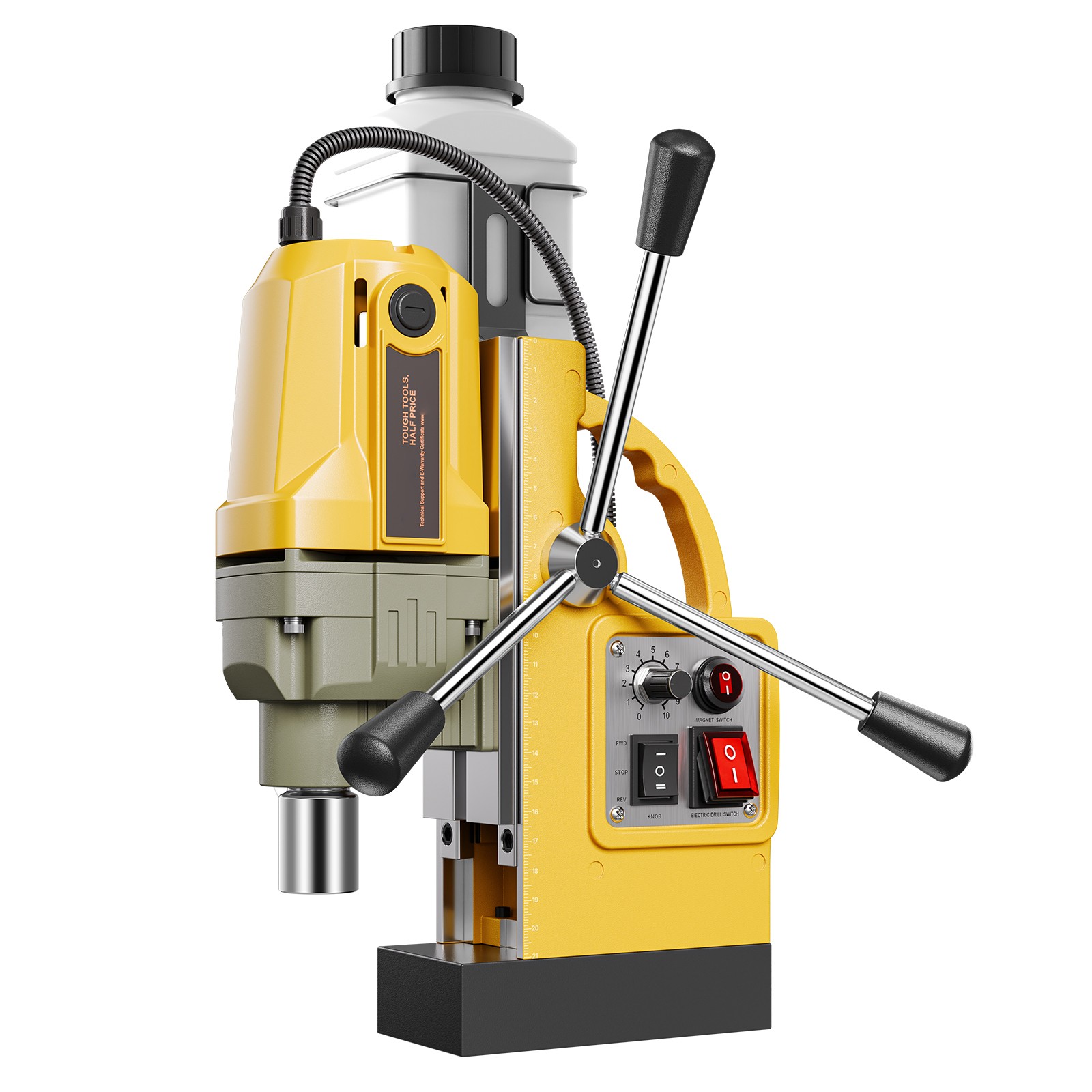 VEVOR Magnetic Drill 1400W 2922lbf/13000N Portable Mag Drill Press 810RPM