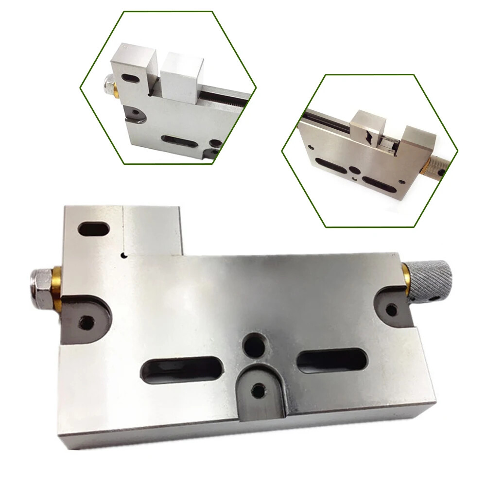 Wire EDM High Precision Vise Stainless Steel 4″ Jaw Opening 3 Kg Clamping