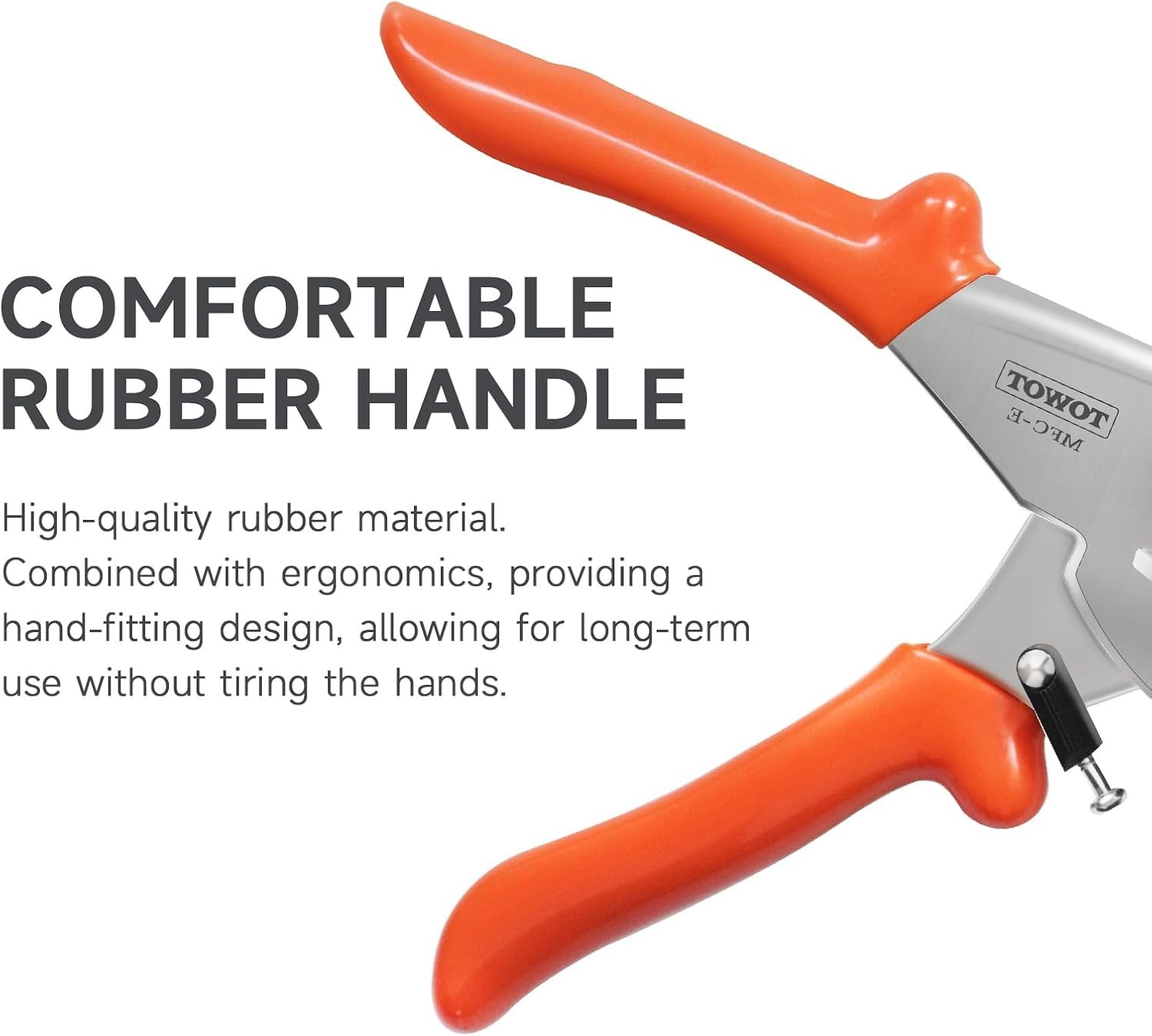 Durable Miter Shear with Adjustable Cutting Angle for Home Improvement Projects