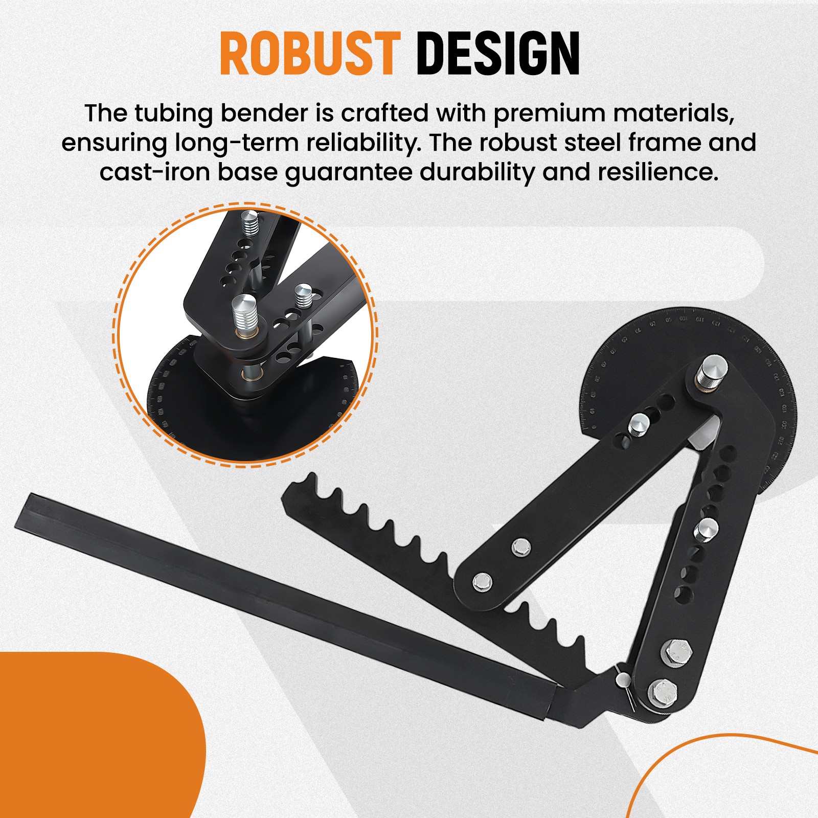 Steel Black Oxide Coating Manual Pipe and Tube Bender Ratcheting style new