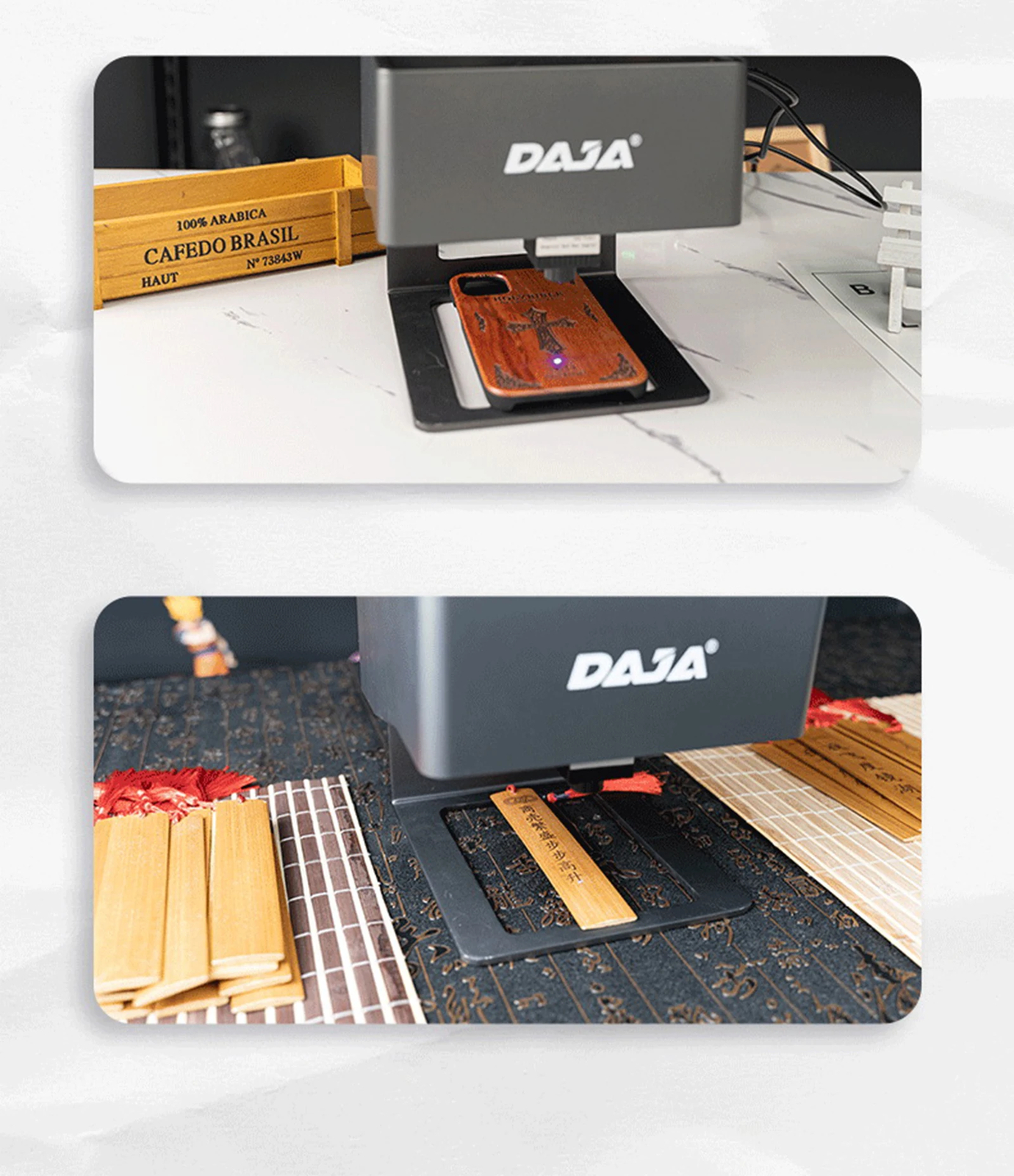 Laser Engraver CNC Diy DJ6 Laser Engraving Machine Fast Mini Logo Mark Printer
