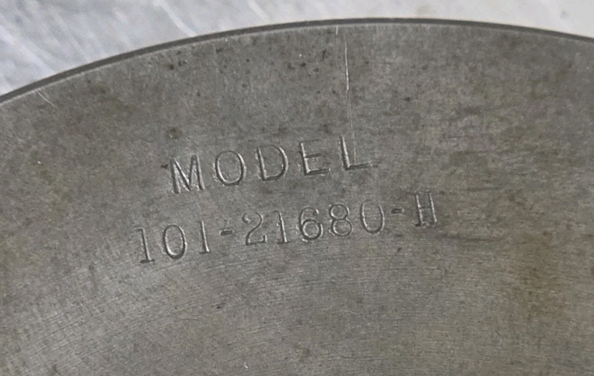 Craftsman 10″ 12″ Metal Lathe 3 Jaw Chuck 6″ 1 1/2”-8 101-21680-H