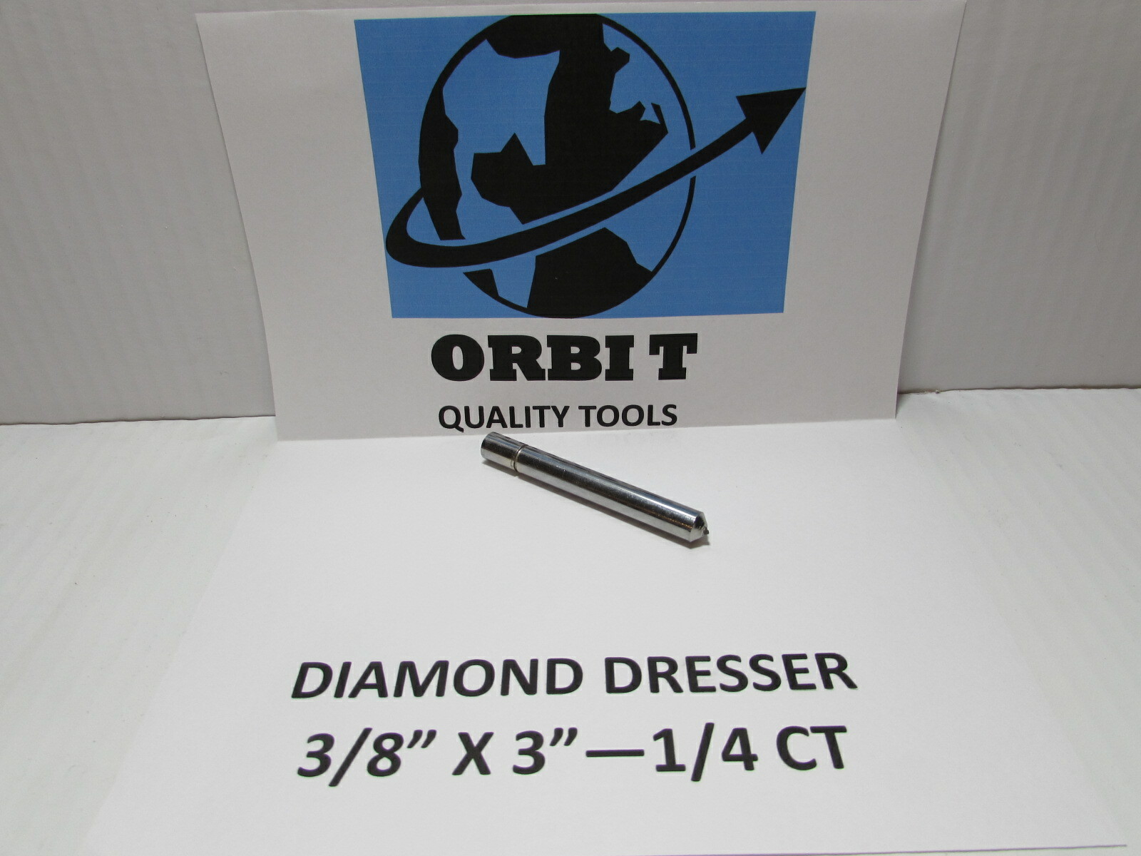 DIAMOND WHEEL DRESSER 3/8″ X 3″–1/4 CARAT