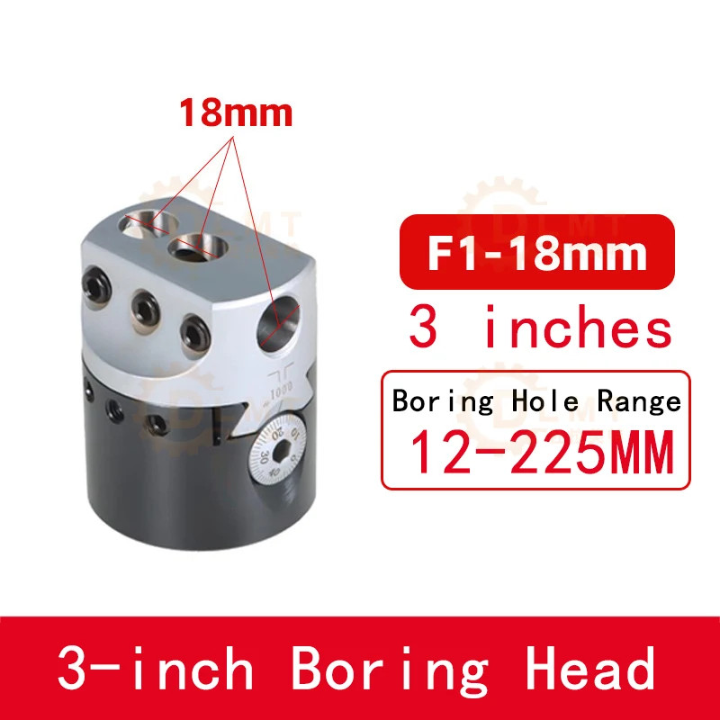 Lathe F1 Boring Rough Head 50mm 75mm 2/3 Inch Milling Machine Tool Hex Wrench
