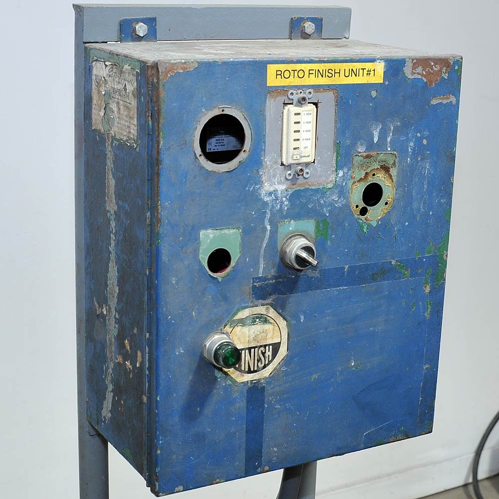 Roto-Finish ST-4BCLT Vibratory Finisher 4 cu.ft.Media Tumbler Deburring Polisher