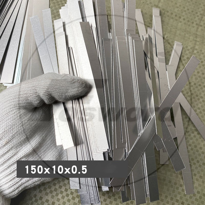 Aluminium Flat Bar Strip Solid Metal Sheet Plate Thick 0.5mm Length 50mm -150mm