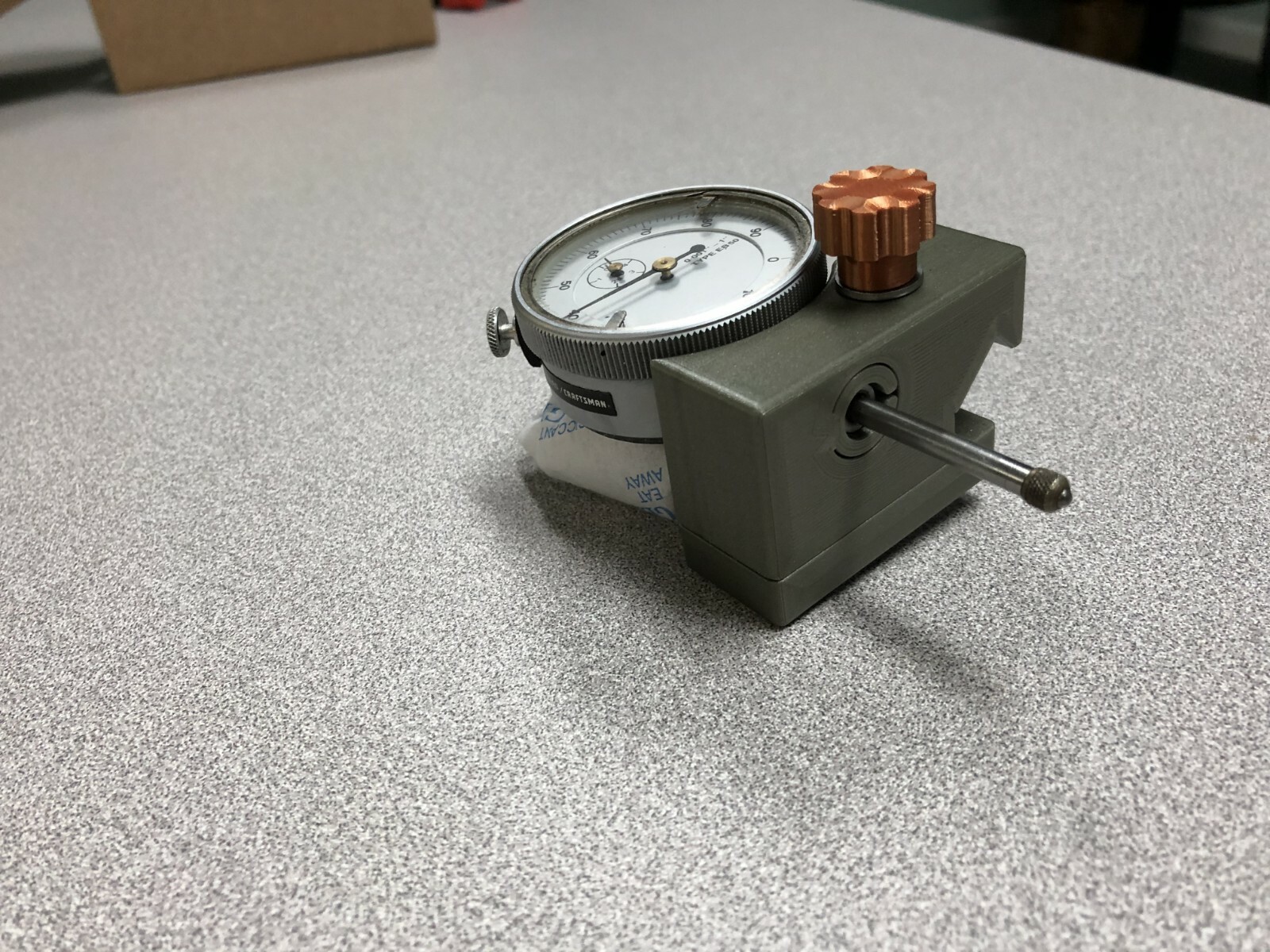 South Bend 9/10K metal lathe carriage Dial Indicator Holder! Clasp Type