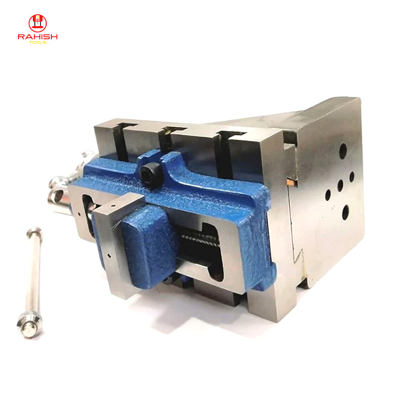 New Lathe Vertical Milling Slide 4″ x 5″ Fixed Base With 2″ Self Centering Vice