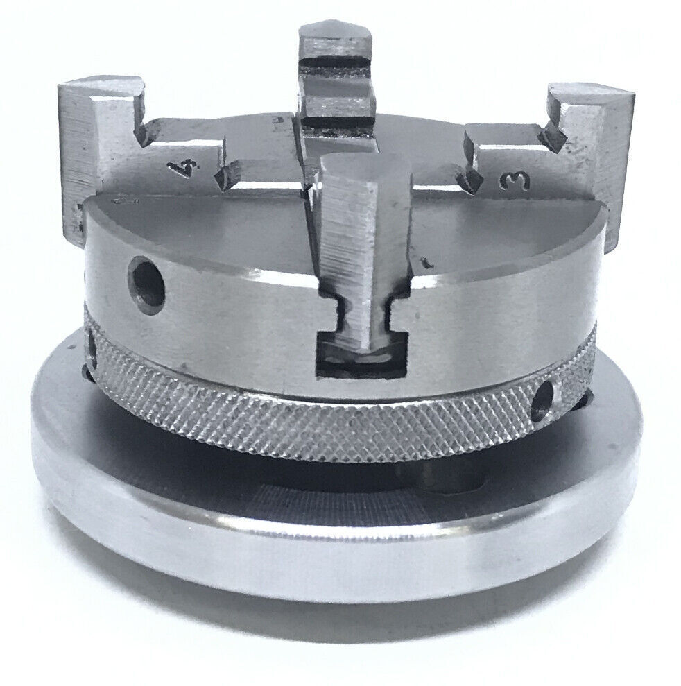 Mini Lathe Chucks M14X1 Thread With Revolving Live Center And Mount Shank Arbor/