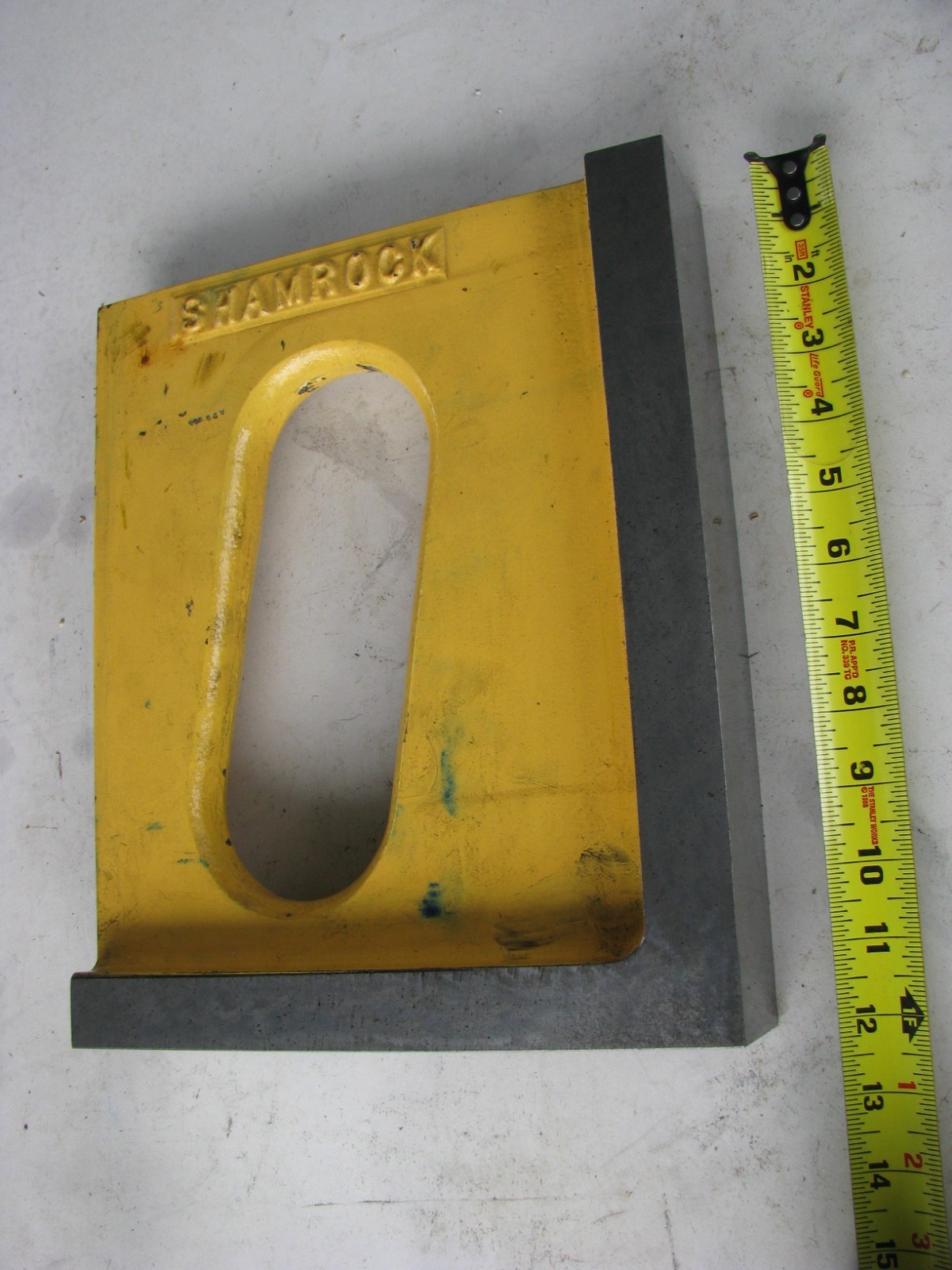 Precision cast iron square