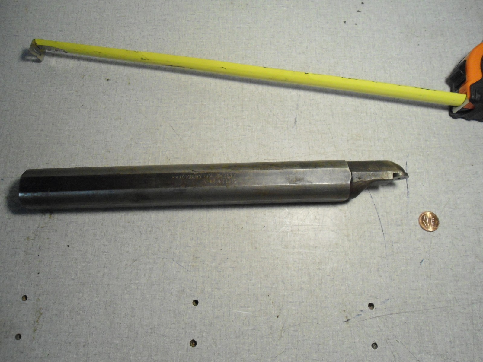 Carboloy SIPTJPR-24-3 Boring Bar 1.5″ Dia. 13″ Long