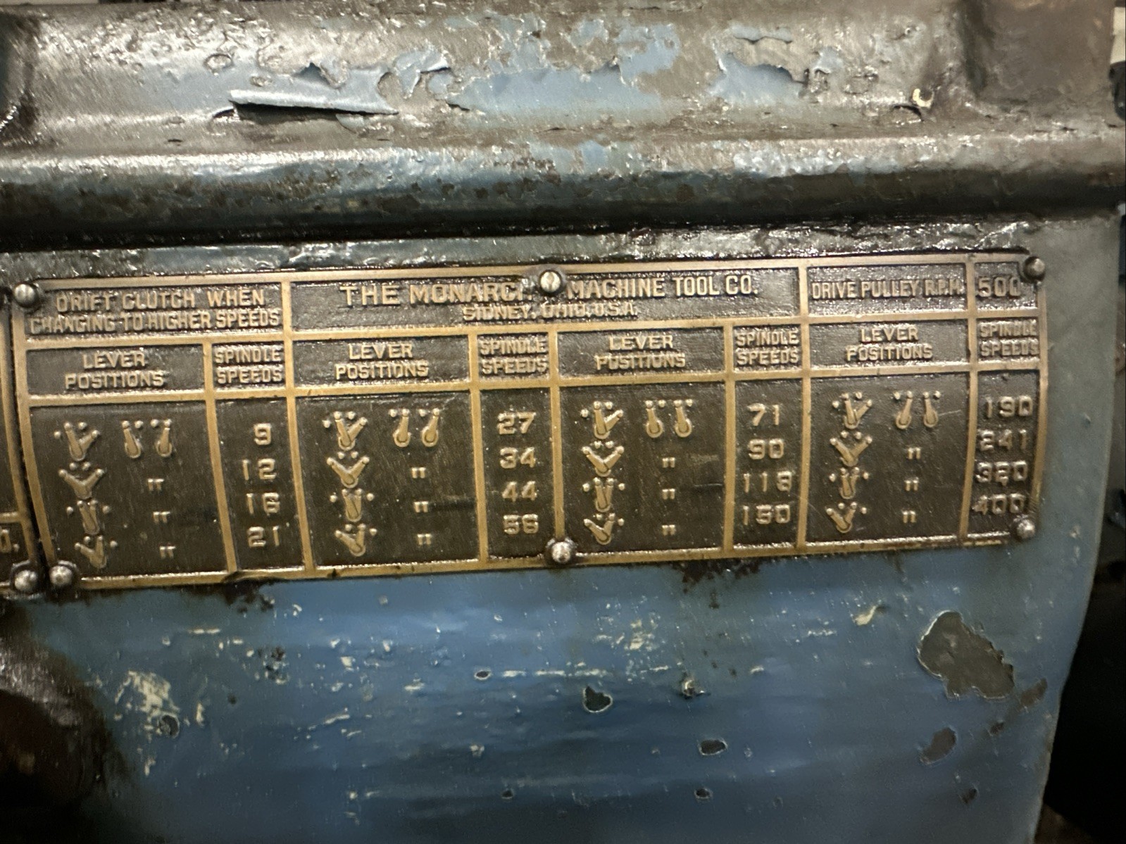 Monarch 22”m X 48” Lathe