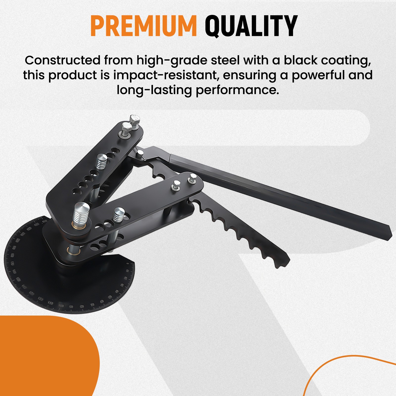 Steel Black Oxide Coating Manual Pipe and Tube Bender Ratcheting style new