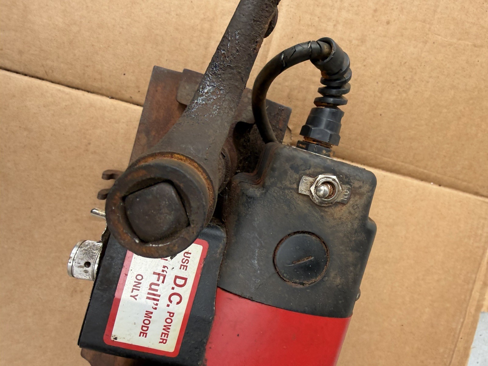 Climax Portable Key Mill Variable Speed Keyway Milling Machine USA (POWERS ON)