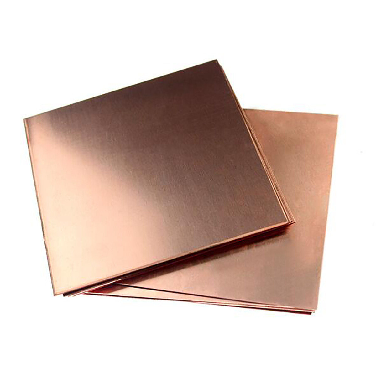 0.5mm-5mm Thick T2 Pure Copper Plate / Sheet Copper Block Laser Cut Metal Sheets