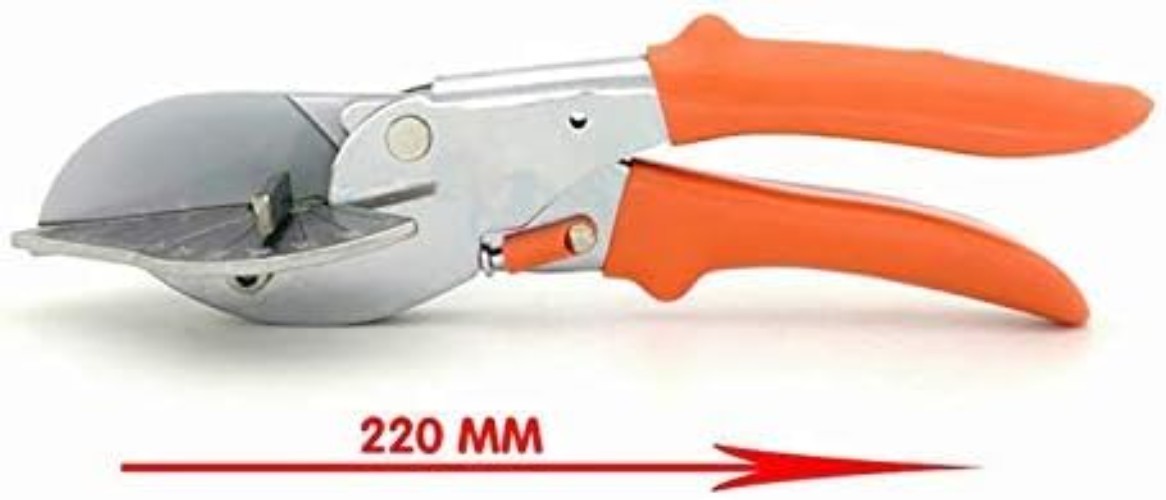 Multi-Angle Cutting Scissors with Non-Slip Handle for Comfort and Control