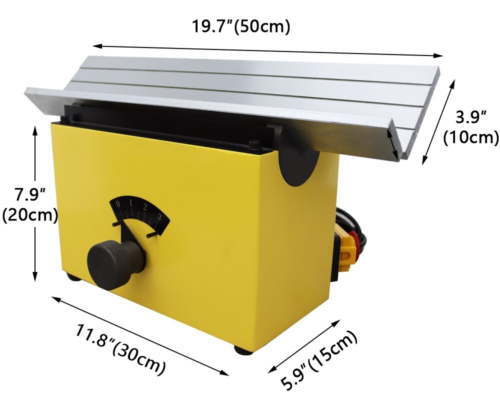 TECHTONGDA 220V Side Chamfer Machine 15°-45° 0-3mm Adjustable 2800rpm