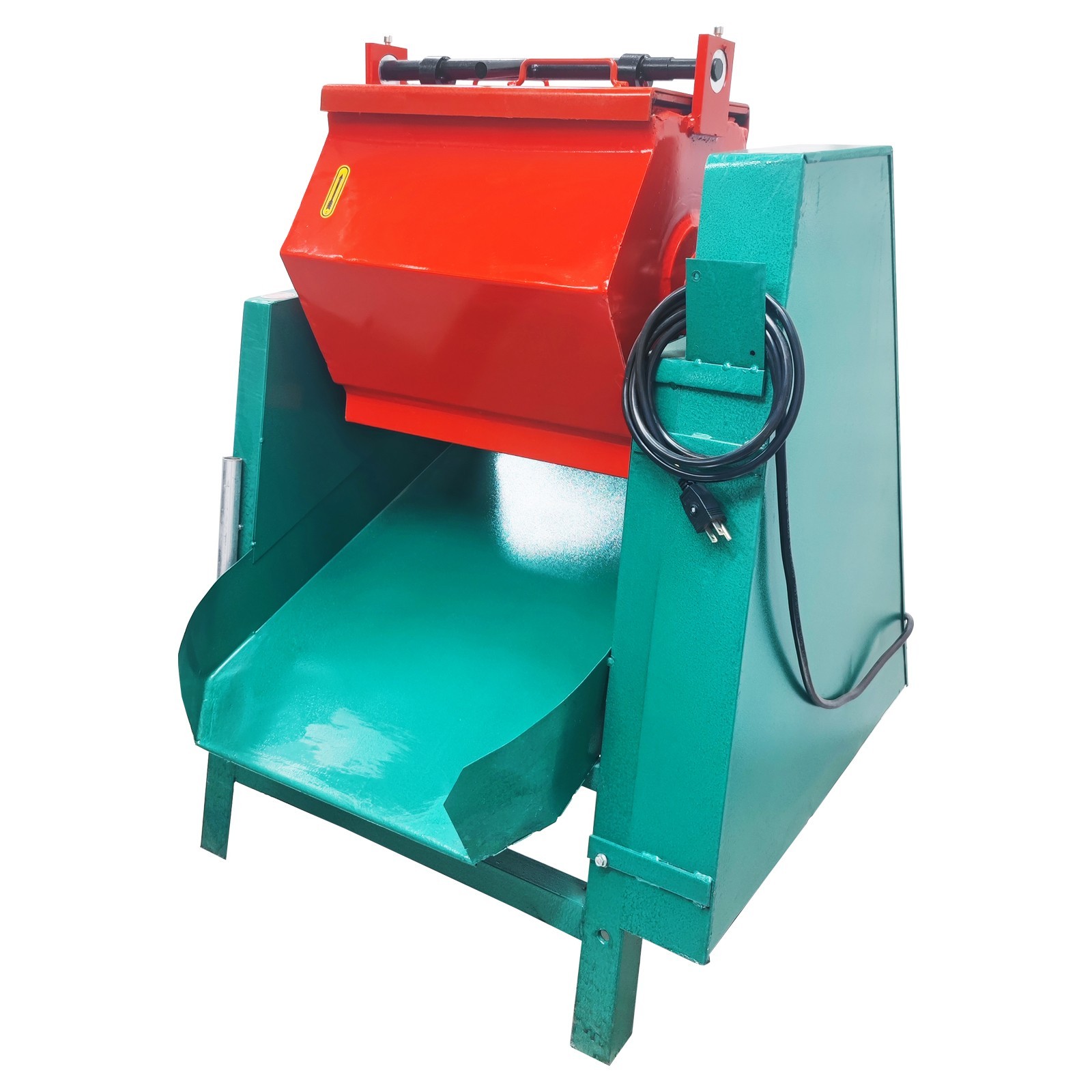 Heavy-duty 60L Rotary Tumbler Polisher for Metal Parts Finishing&Deburring 110V
