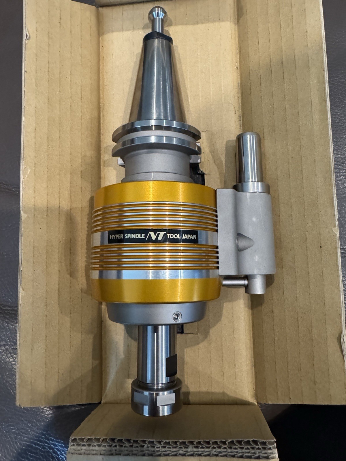 Nt Tool Hyper Spindle Cat40-HP12H-180-3, FDC Collets And Spanner