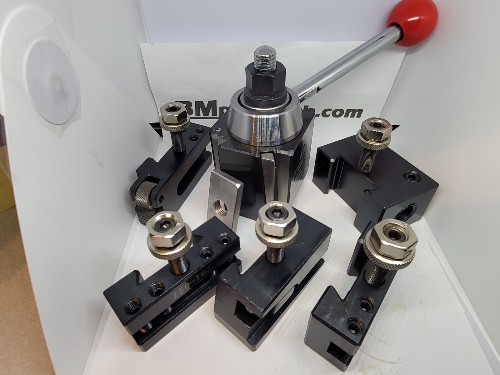 New South Bend 9″ & 10″ Lathe AXA Wedge Type Quick Change Tool Post Set