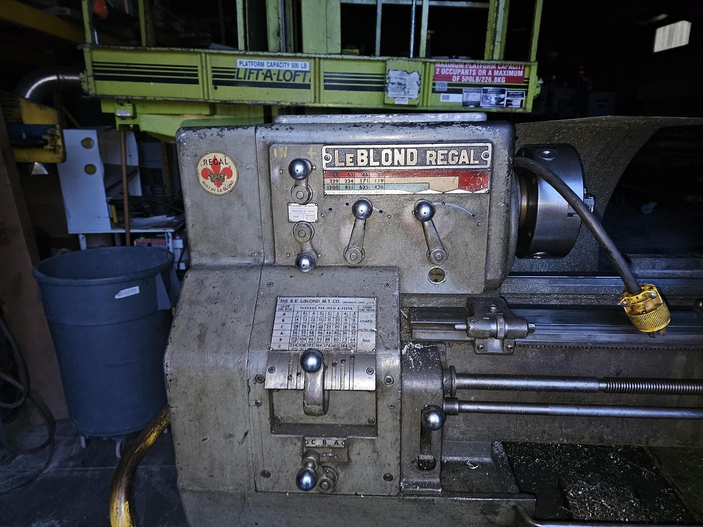 LeBlond Regal 14″ x 30″ Engine Lathe | Manual Geared Head | 4-Lever Toolroom