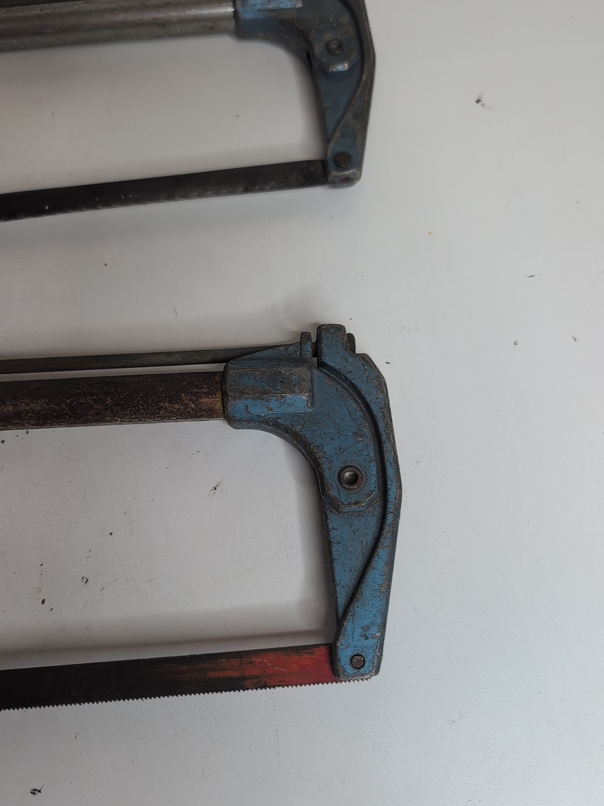 M Klein & Sons Hacksaw Cat No 701 Blue Made in USA Metal Cutting Saw