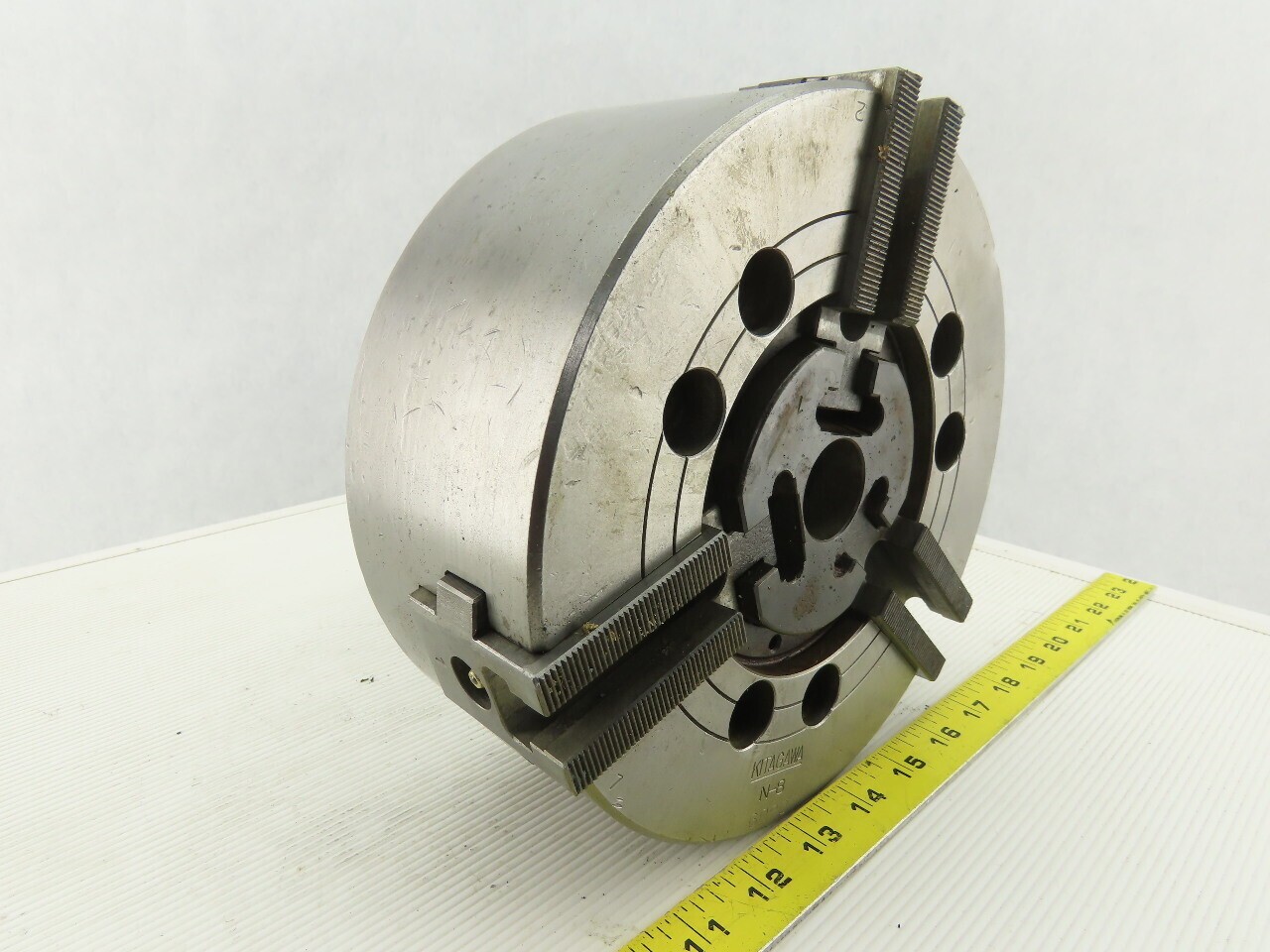 Kitagawa N-8 N-8 8″ 3 Jaw Power Lathe Chuck 4760 RPM