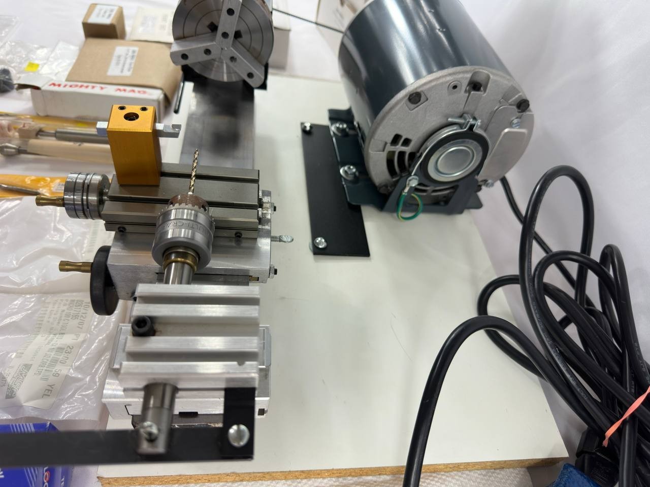 TAIG Micro Lathe II Model 4500 Bench Lathe w/ Accessories
