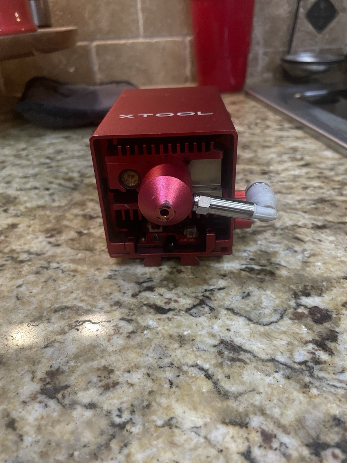 20W XTOOL Red Laser Cutting Module with Protective Cover for Precision Engraving