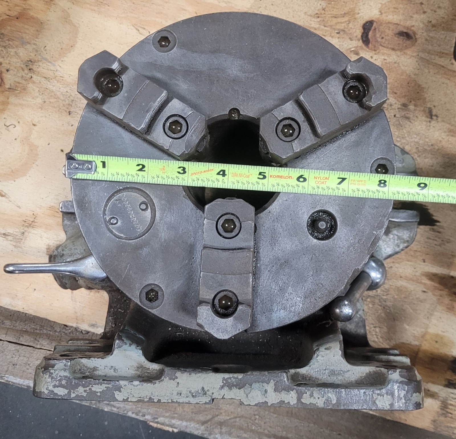 Hartford Super Spacer w/ Cushman 3 Jaw – 8” Chuck