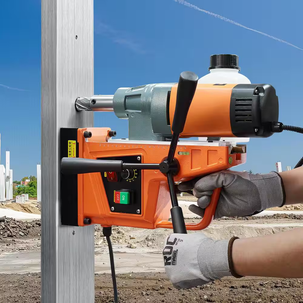 Magnetic Drill, 1550W Motor 2 In. Boring Diameter, 2922 Lbf Portable Electric Ma