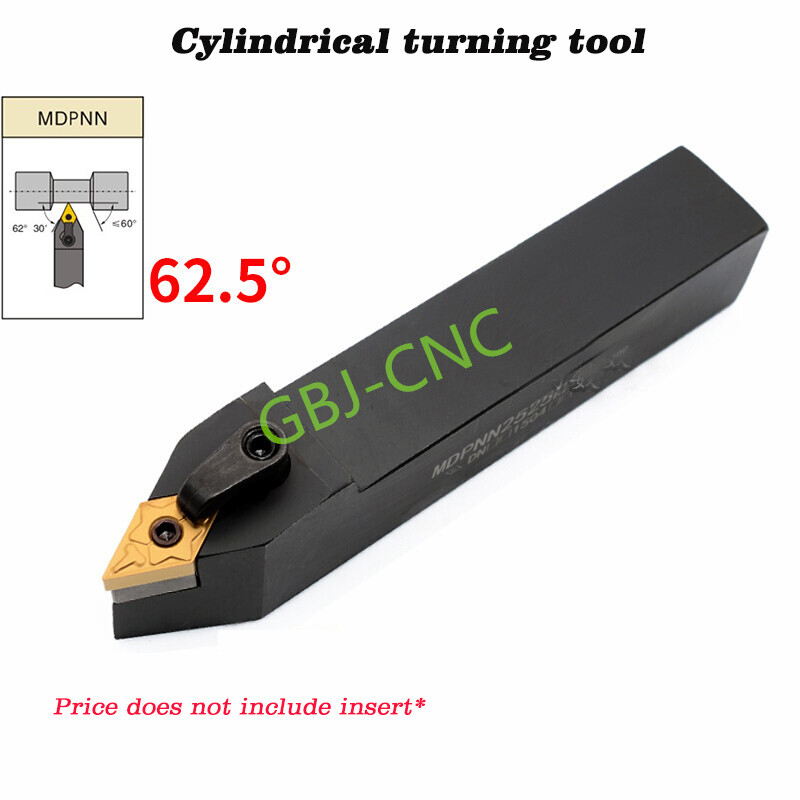 62.5° MDPNN 1616 2020 2525 H16 K16 M16 External turning tool For DNMG (clamp)