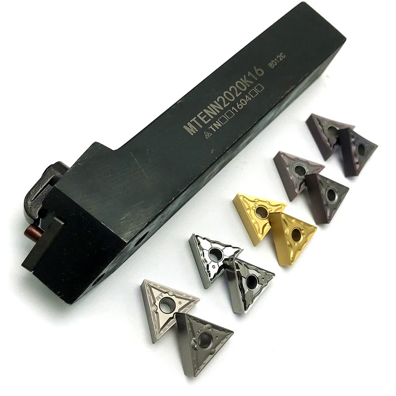 External Turning Tool Holder MTENN1616H16 2020K16 2525M16 CNC Lathe TNMG Inserts