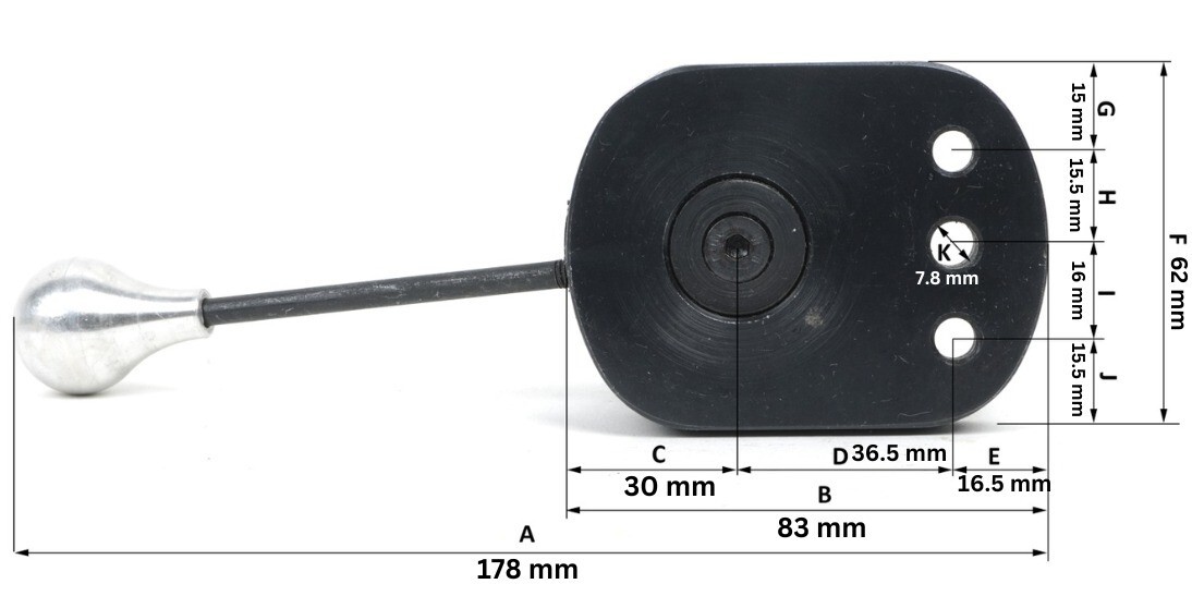 Lathe’s Ball Turning Attachment with Size Scale (USA FULFILLED)